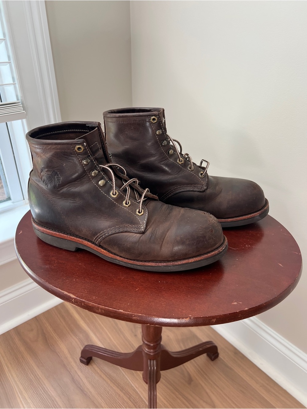 Made in USA Chippewa Classic Steel Toe Boots